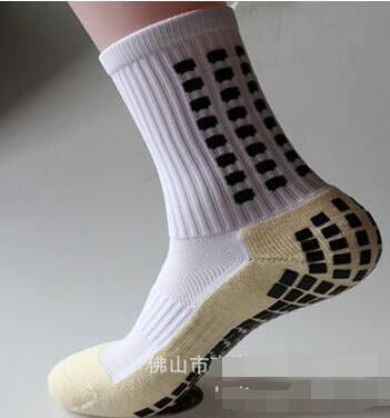 YWYD Unisex a Breve E A Lungo di Calcio Calzini E Calzettoni Uomini Anti Slip Calzini Da Calcio Calzini E Calzettoni Calcetines Cotone Calzini E Calzettoni: White
