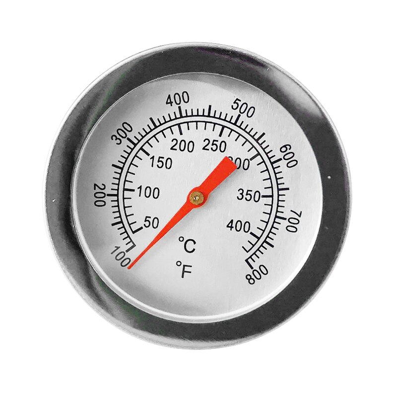 Termómetro para parrilla, dispositivo de medición de temperatura, para barbacoa, Pit de carbón vegetal, cocina, Fahrenheit/℃