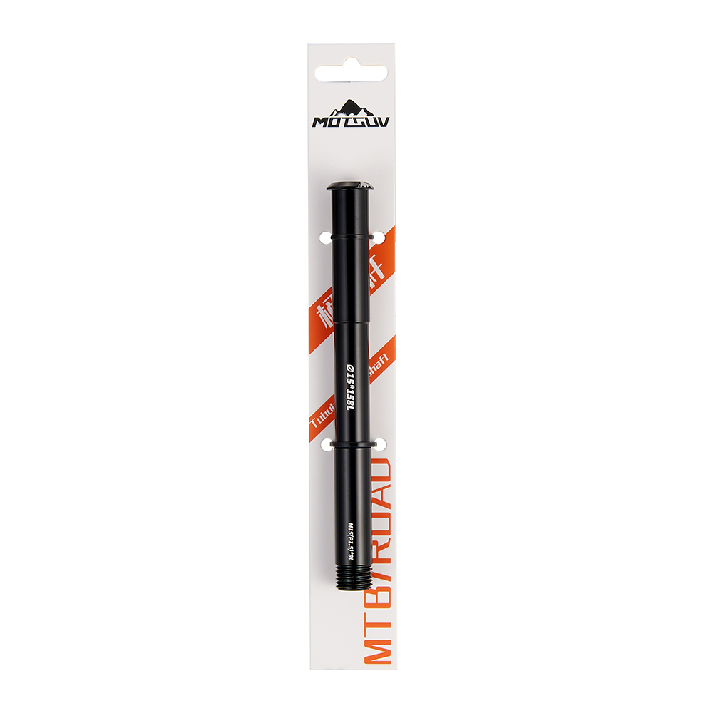 Bike Thru Axle Front Fork Shaft Skewers Rear Hub Thru Axle 12x126/162 M12xP1.5 M15 Bike Quick Release