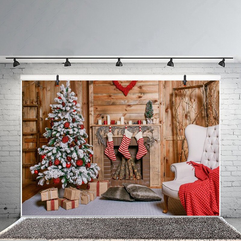 Fotografi baggrunde jul baggrund klud sner julemand hjem indretning fotostudio stof dekoration