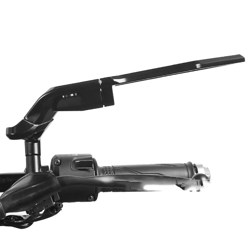 Motorfiets achteruitkijkspiegel vleugel aerodynamisch draaibaar aluminium motorfiets zijspiegels bredere kijkhoek voor Nmax 155 125K