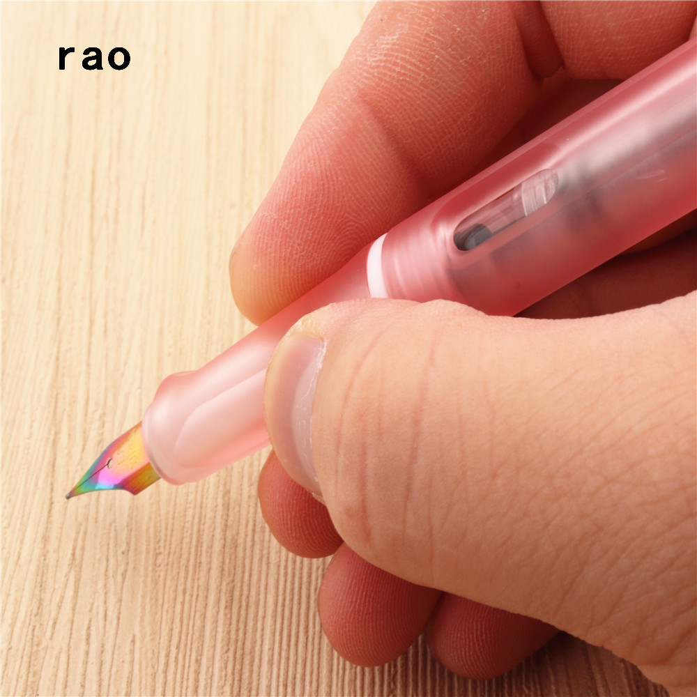 Neue auflistung 411 transparent Farben Büro Brunnen Stift Schüler Schule Schreibwaren Liefert tinte stift