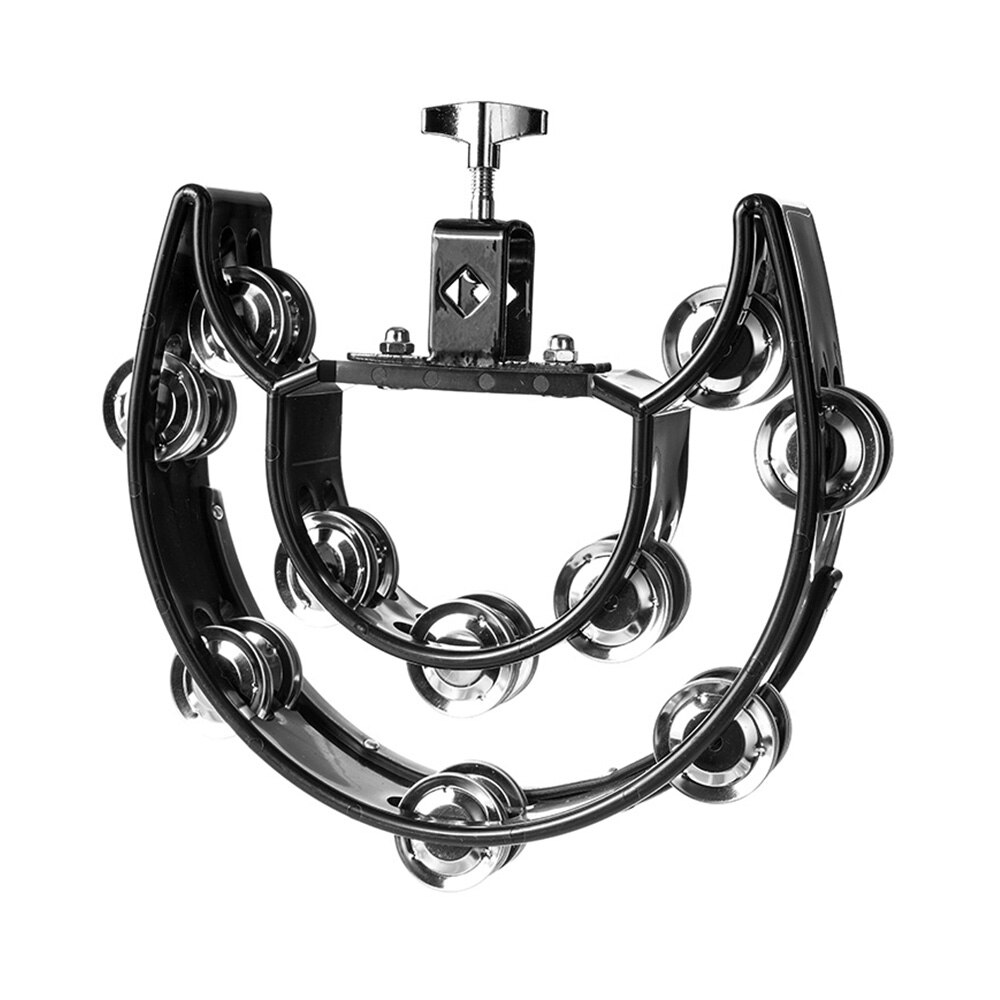 Cascabeles de doble fila, instrumentos musicales multifuncionales para niños y KTV