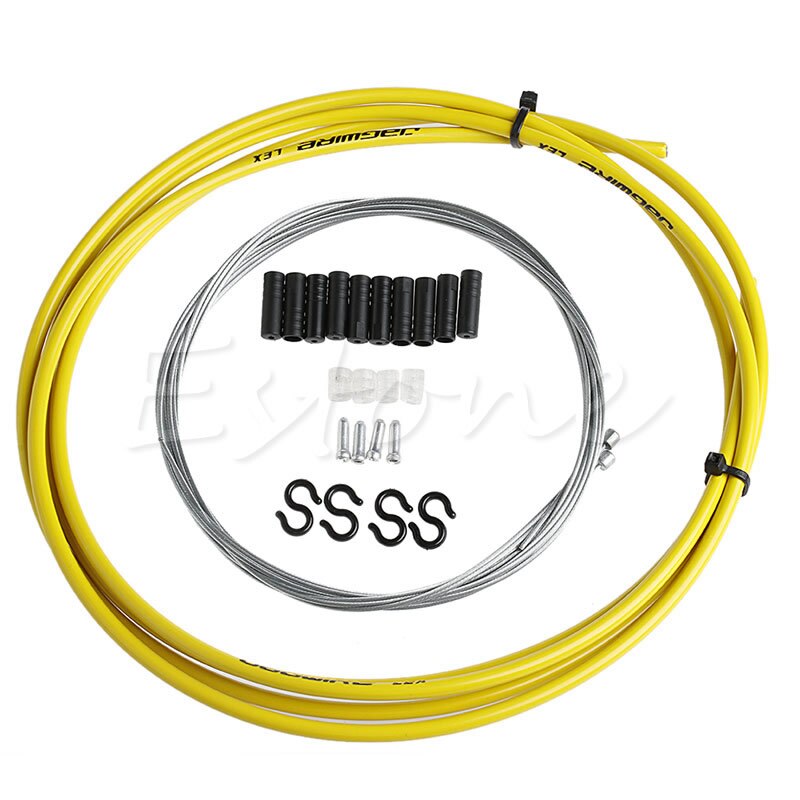 2.5m Bike Bicycle Front Rear Inner Outer Wire Brake Gear Shifter Cable Housing Kit