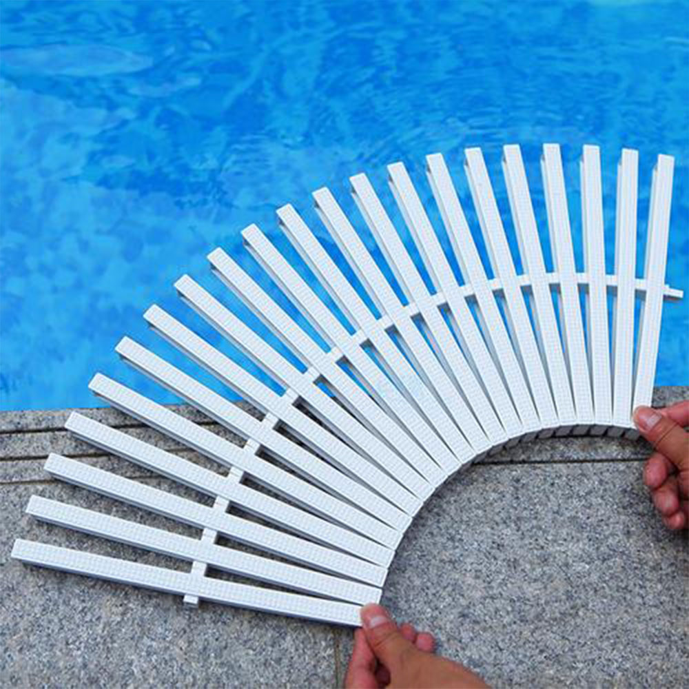 Piscina overflow grade antiderrapante cozinha banheiro água emendada dreno grille piscina equipamentos
