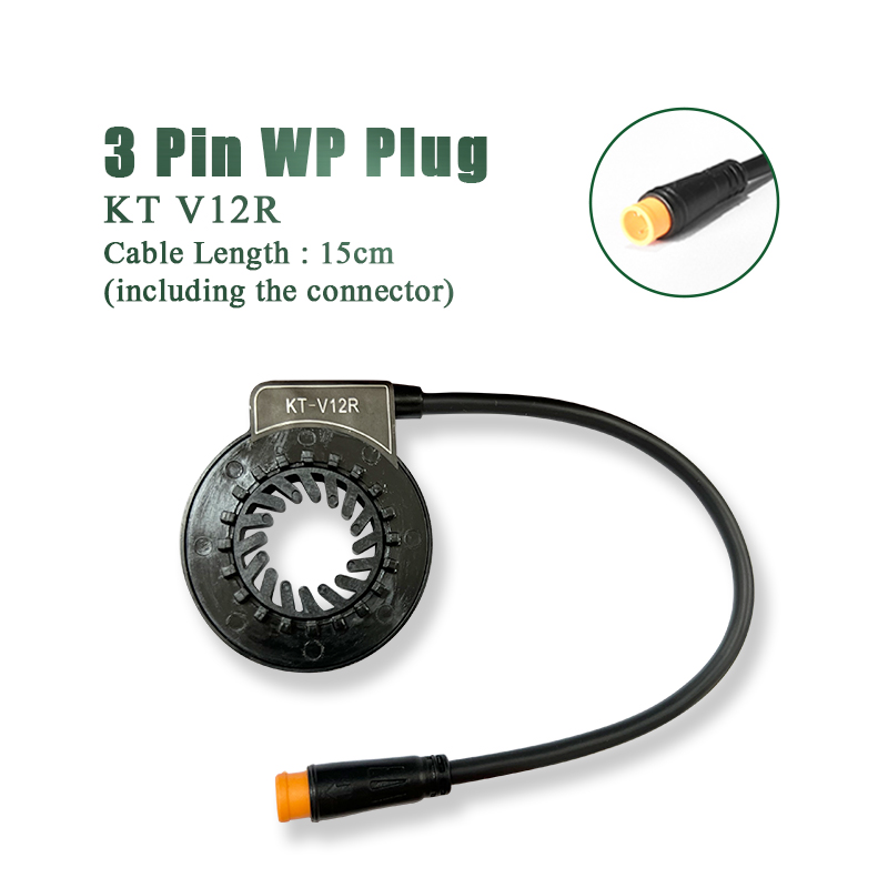 KT ebike V12L PAS Sensor 6 Magnent Dual Hall Sensors 12 Signals Electric Bike Pedal Assistant Sensor: DEEP BLUE