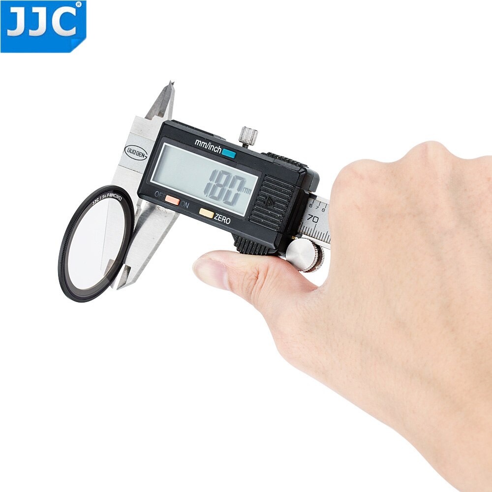 JJC-filtro UV de vidrio óptico multicapa ultradelgado F-WMCUVG3 L39, con adhesivo 3M, para cámaras Ricoh GR IIIx GR III/GR II