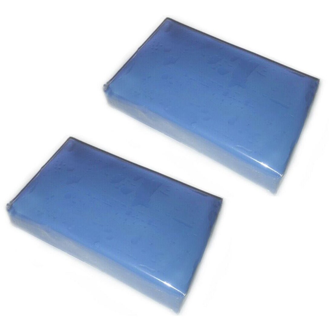 Wash Clean Clay Kit Set Blue Accessories Parts 2PCS Detailing Truck Auto