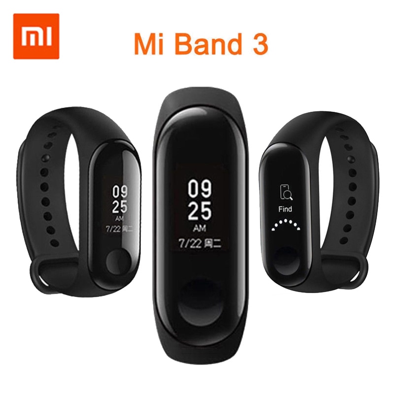Xiaomi Mi Band 3 Fitness Tracker 50M Waterdichte Smart Band Smartband Oled Display Touchpad Hartslagmeter Polsbandjes Bracele