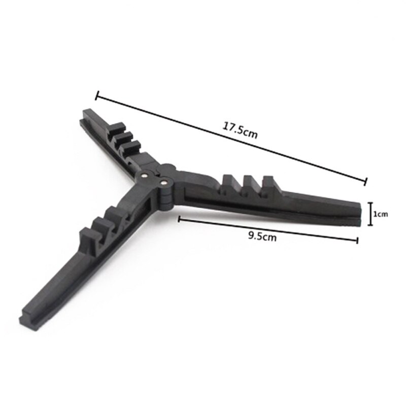 Serbatoio di gas di Campeggio esterna Stufa di base Del Supporto Della Cartuccia Scatola Metallica Treppiede Staffa Nero Bottiglia di Prevenzione Inclinazione Mensola Del Basamento