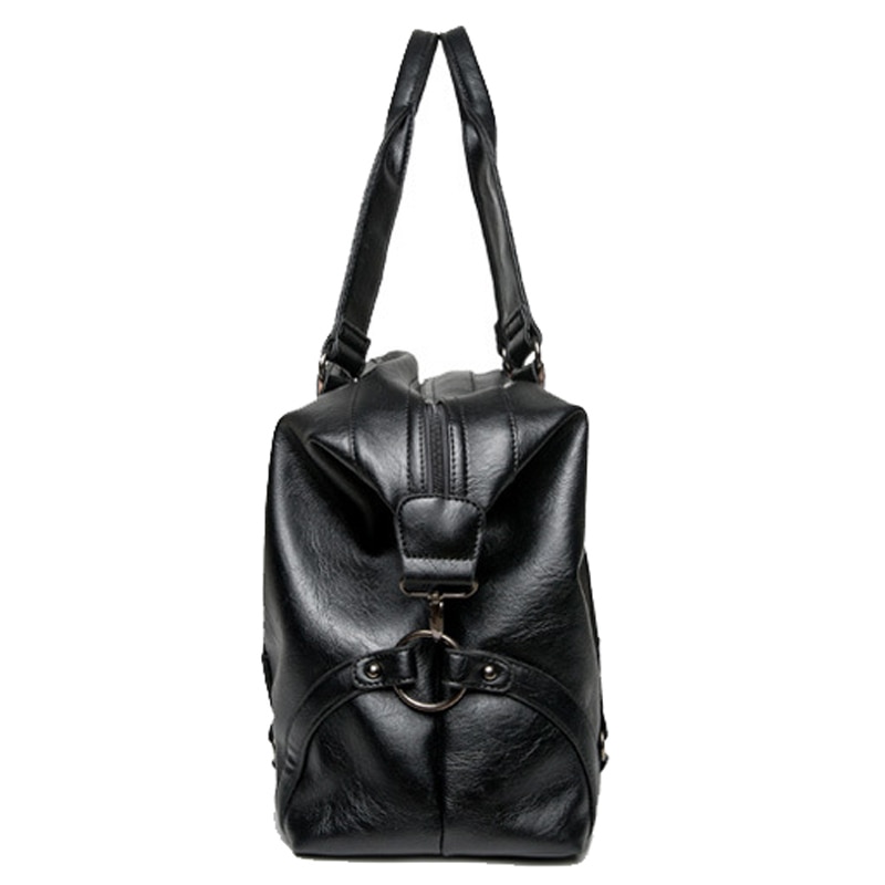 Top pu leren heren #39 multifunctionele fitness training reis schoudertas verborgen rits sporttassen voor mannen