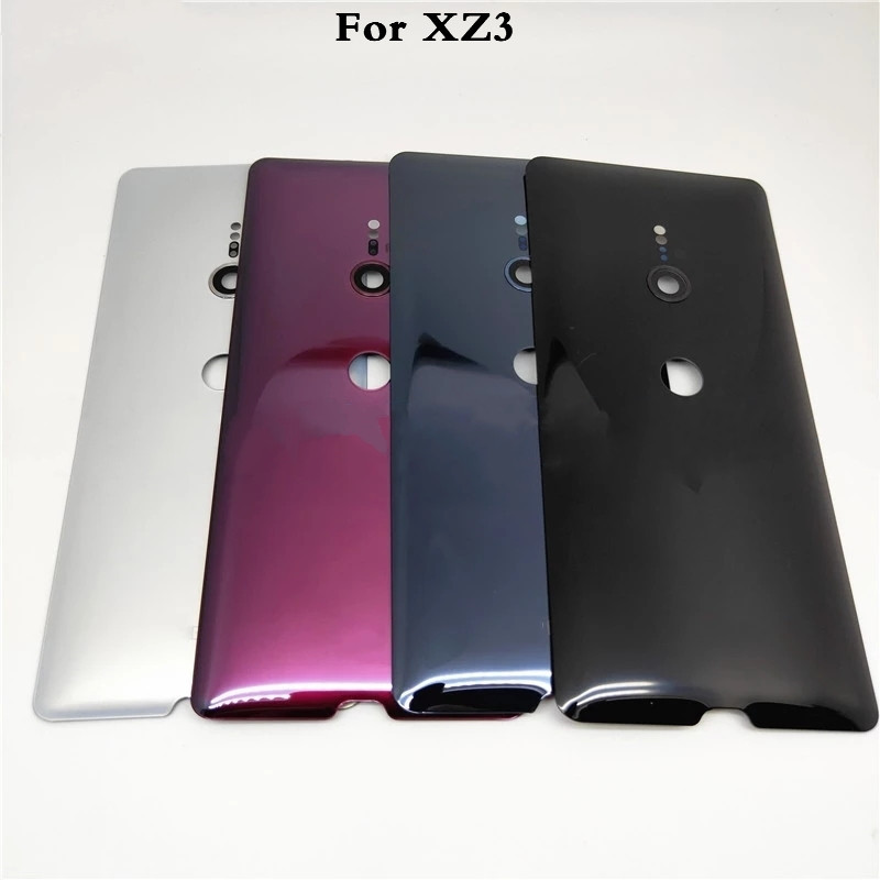 Alkuperäinen keramiikkalasi sony xperia  xz3 h9436 h9493 h8416 h9496 :lle takakansi takaluukun kotelo kameran linssillä