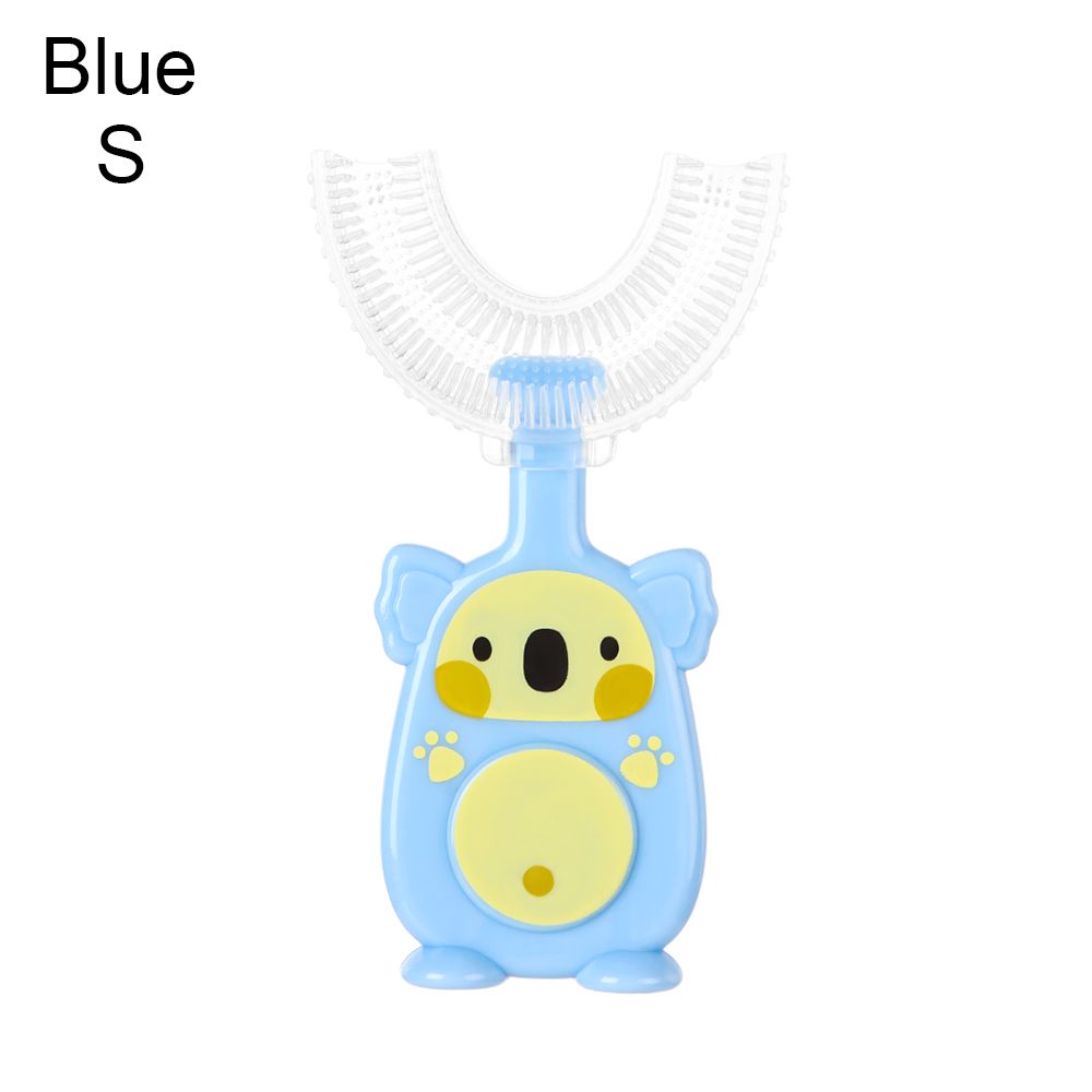 2-12years Schoonmaken Tool Tand Schoonmaken Koala Kinderen Tanden Borstel Oral Care Kinderen Tandenborstel Accessoires: blue-S