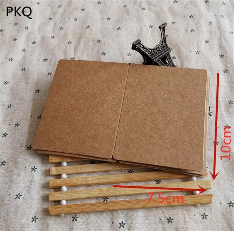 10pcs Vintage Kraft Paper Blank Cards Folded Greeting Card Painting DIY Cards Blank Christmas Card