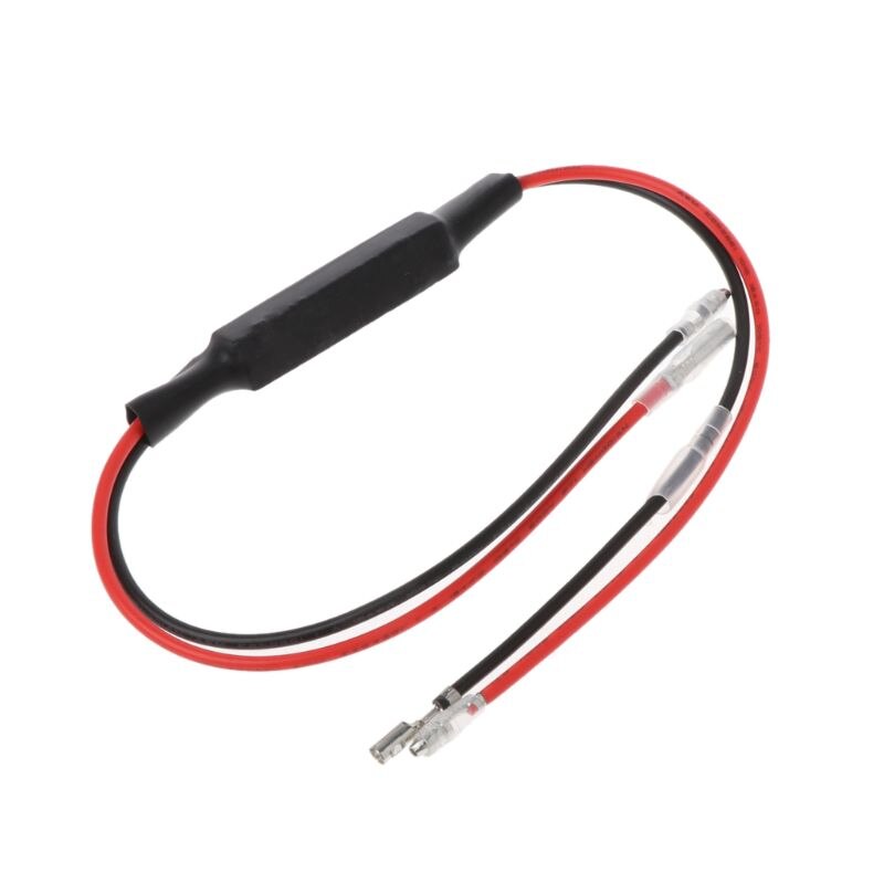 One Pair Cement Load Resistors For Motorcycle LED Turn Signal Indicator Light DC 12V 10W Cement resistance 10 Ohm