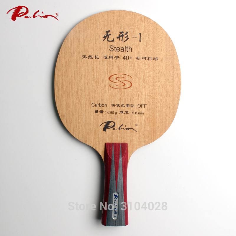 Palio official stealth -1 stealth 01 bordtennisblad snabb attack med loop bra kontroll racketsporter