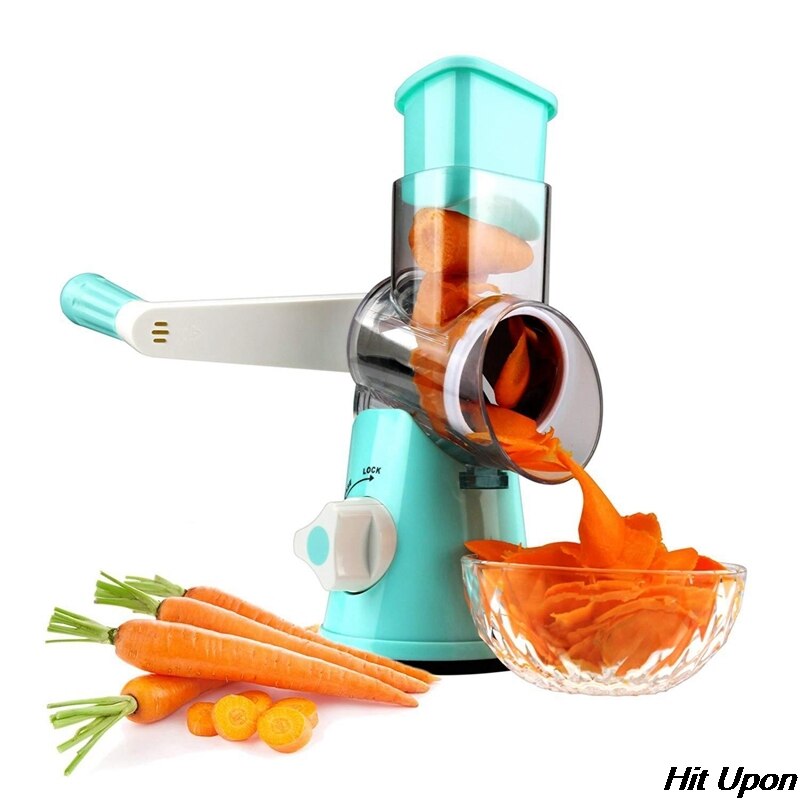 Multifunctionele Handleiding Plantaardige Spiral Slicer Chopper Slicer Kaas Rasp Groentesnijder Keuken Gereedschap