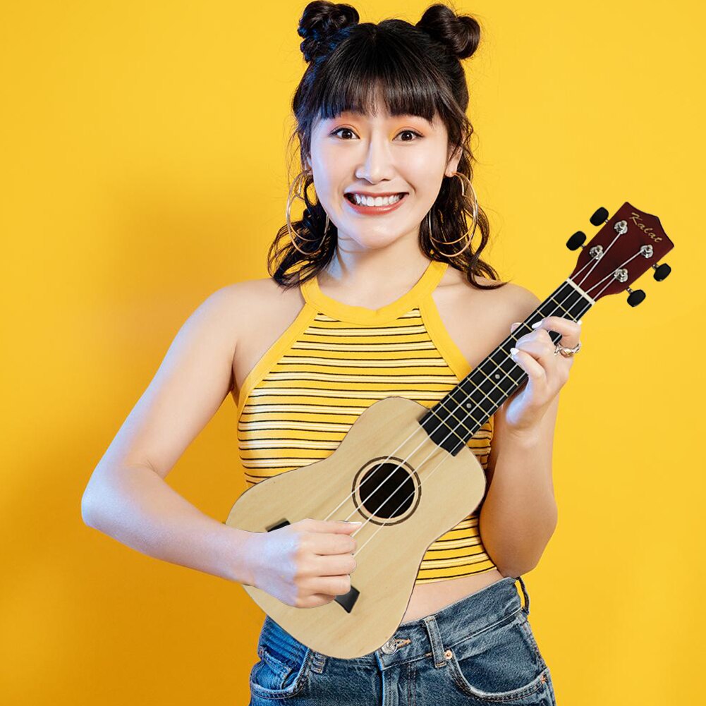 Muziekinstrument 21 Inch Ukulele Gitaar Muziek Liefhebbers Spelen Basswood 4 Snaren Hawaii Accessoires Voor Beginner