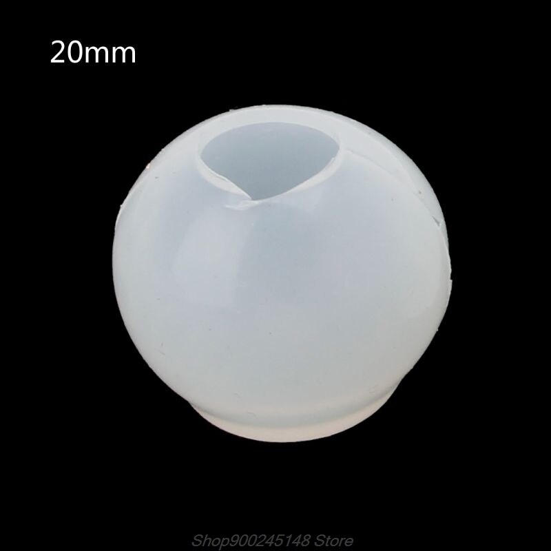 20 25 30mm univers boule pendentif Shpe Type résine époxy Silicone moule pour bijoux pendentif bijoux faisant des outils différentes tailles 1P: 1