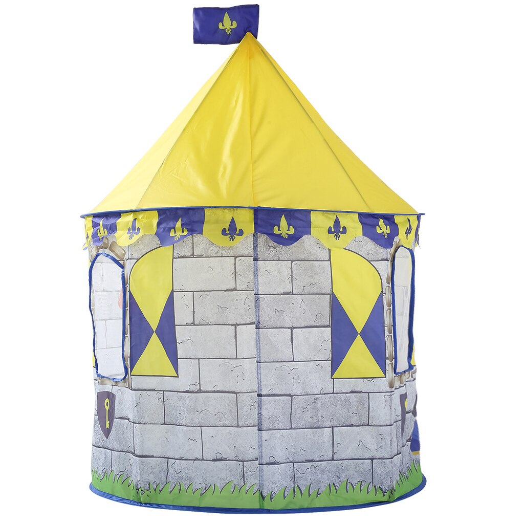 Knight Themed Play House Up Play Tent For Kids Indoor Outdoor Play