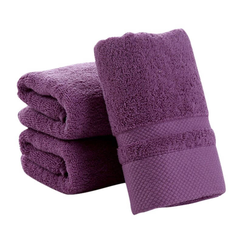 High multifunctional cotton solid color face towel, soft skin-friendly, bath towel, easy to clean, non-toxic: ZR