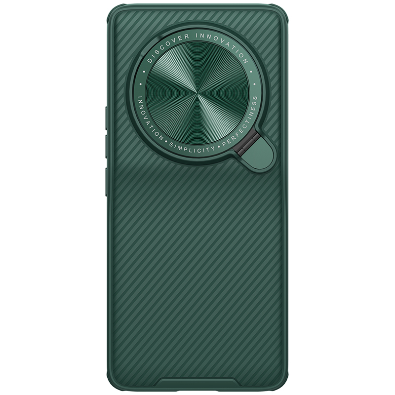 NILLKIN for Xiaomi Mi 15 Ultra / 14 Ultra / 13 Ultra 5G case Slide Lens Frosted 360 full Camera Protection CamShield Back cover: Nylon / green