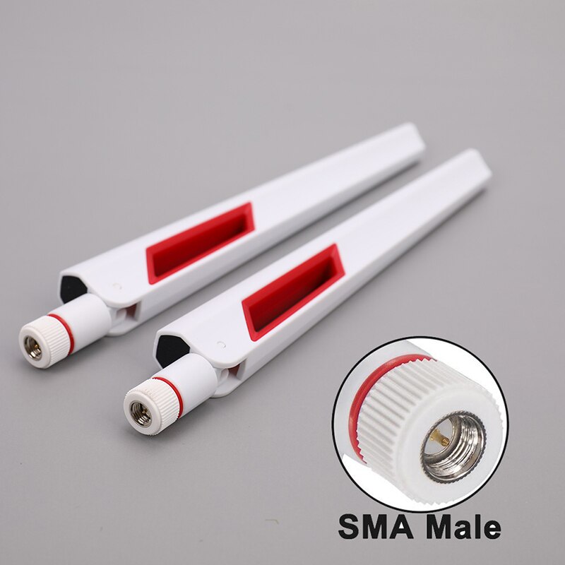 2pcs 10 Dbi Dual Band WIFI Antenna 2.4G 5G 5.8Gh Universal Antennas Amplifier: WTA