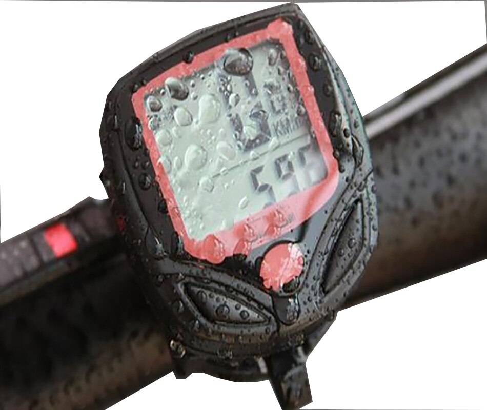 Digitale Bike Bicycl Compute Odometr Met LCD Display Waterdicht Snelheidsmeter Cyclig Stopwatch Ridig Accessoires Tool