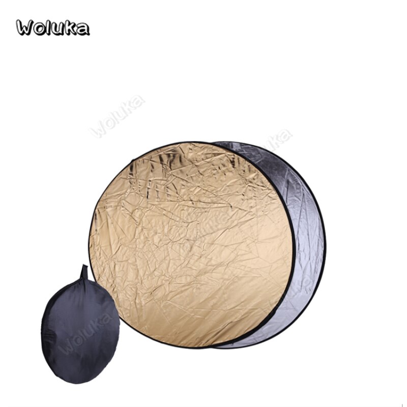 110cm foldable Reflector board Two side Gold silver reflective portable product fill light Portrait studio lighting CD50 T10