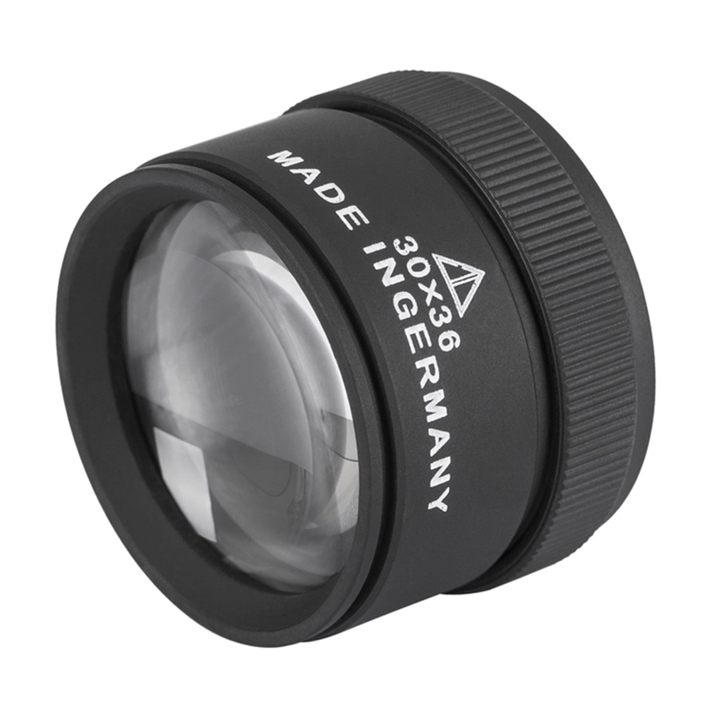 30X 10X Magnifying Glass Optical Lens Jewelry Coin Stamps Watch Repair Loupe Magnifying Glass Loupe Handheld Monocle Magnifier