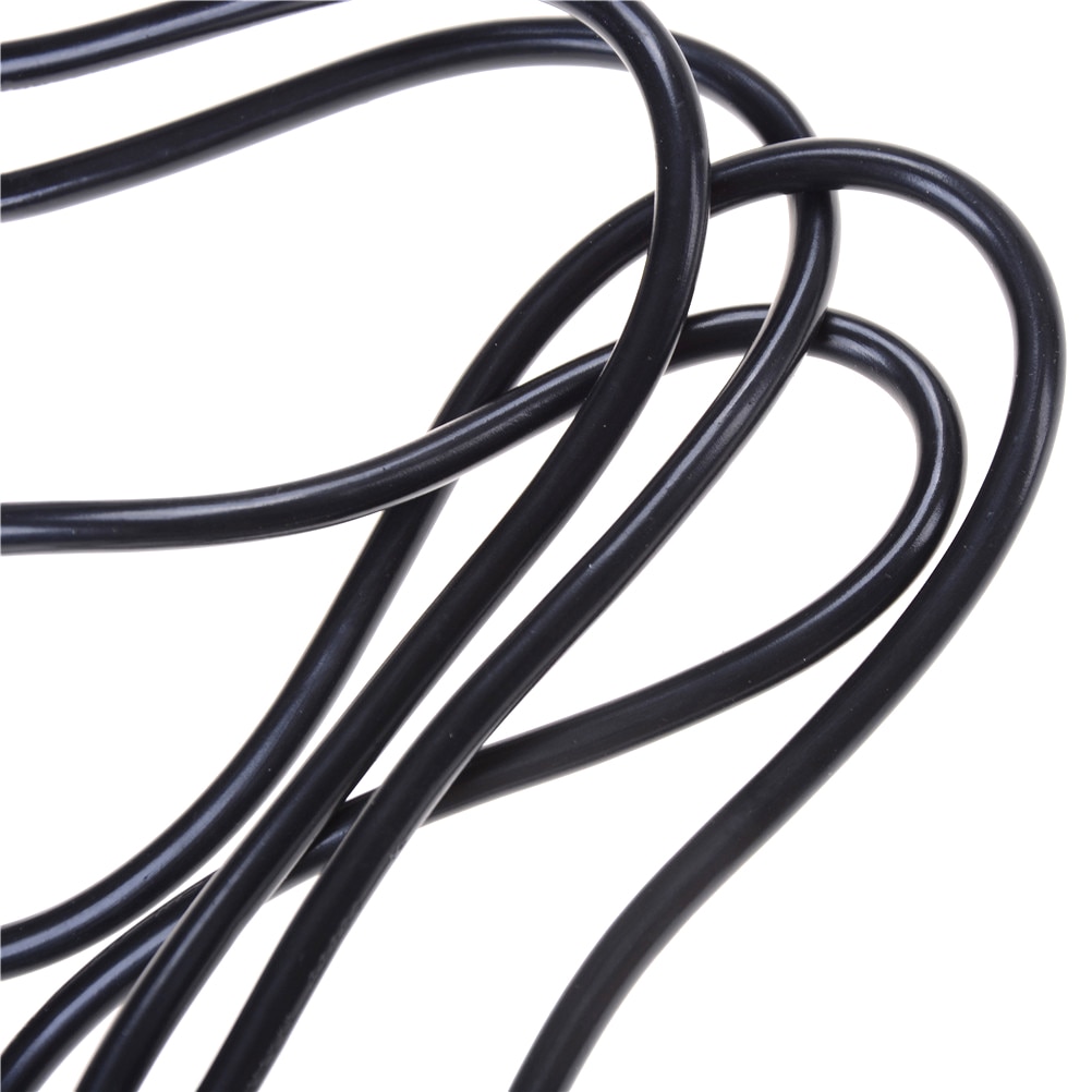 1.5m C13 IEC czajnik robić europejskiej 2 Szpilka okrągły AC ue wtyczka zasilania kabel sznurkowy PC Nowy przyjazd