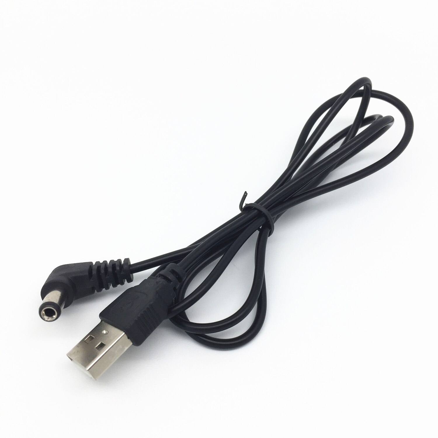 90 Hoek Pc Laptop Usb Male Naar 5V Dc 5.5Mm X 2.1Mm Barrel Connector kabel