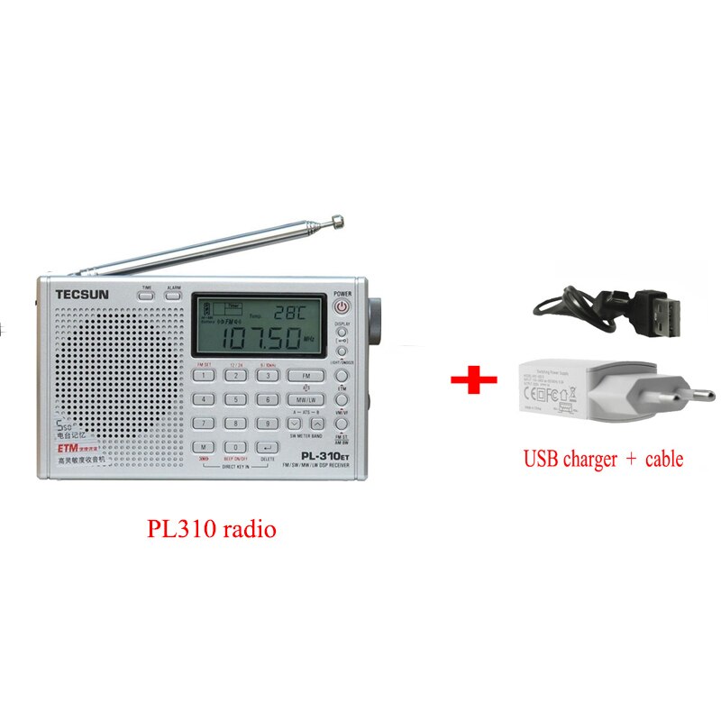 Tecsun PL-310ET Volledige Radio Digitale Demodulat... – Grandado