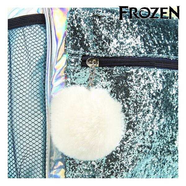 Schule Tasche Gefrorene 72679 Licht blau Metallic