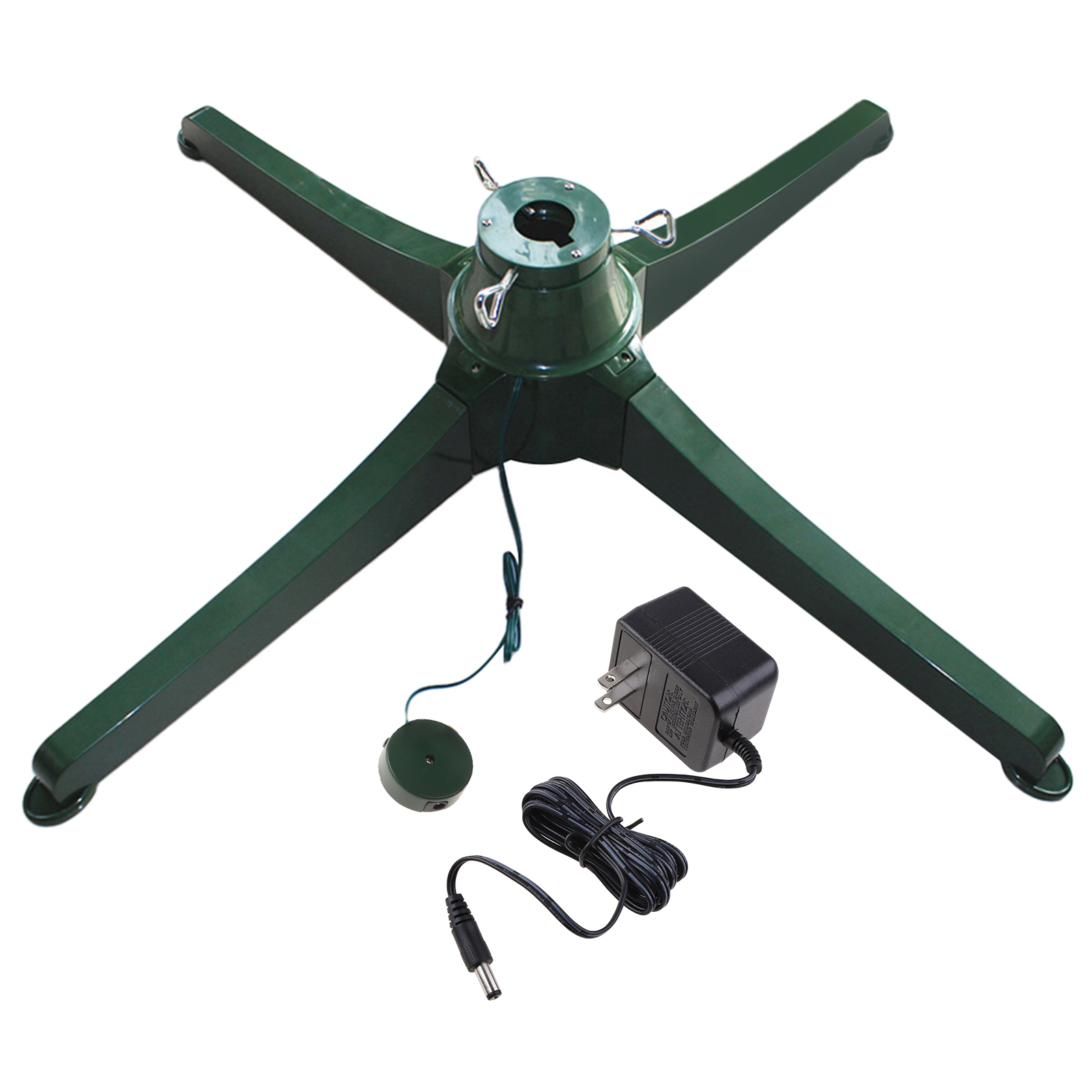 Support De Sapin De Noël Rotatif à 360°, Stable Et électrique, Réglable Pour Arbres De Noël Jusqu'à 2,3 M Et 36,3 Kg, Support De Base De Sapin De Noël