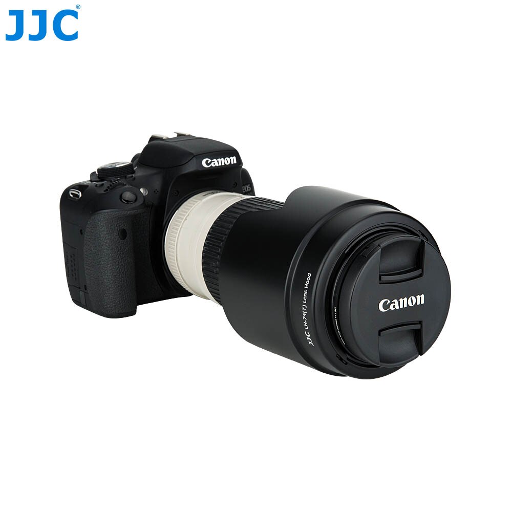 Jjc Camera Bajonet Zonnekap Shade Voor Canon Ef 70-200Mm F/4L Is Usm &amp; Canon ef 70-200Mm F/4L Usm Vervangt Canon ET-74