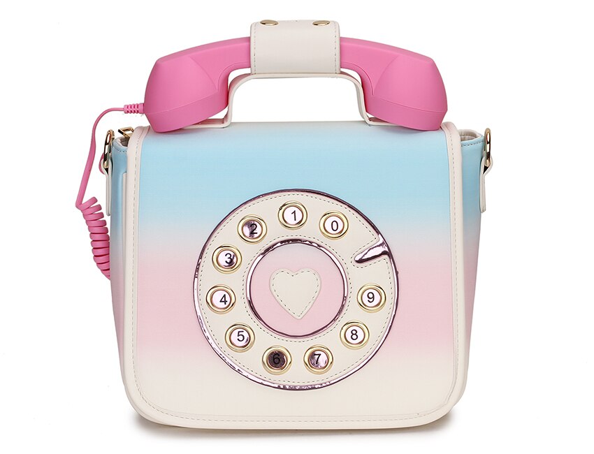 de téléphone à la dégradé couleur Pu femme sac à bandoulière fourre-tout bandoulière sac de messager pour les femmes sac à main décontracté Bolsa sac à main rabat