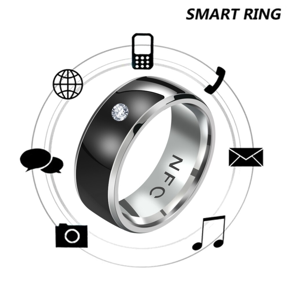 NFC multifonctionnel anneau de doigt Intelligent portable connecter équipement de téléphone Android étanche technologie intelligente anneau bijoux