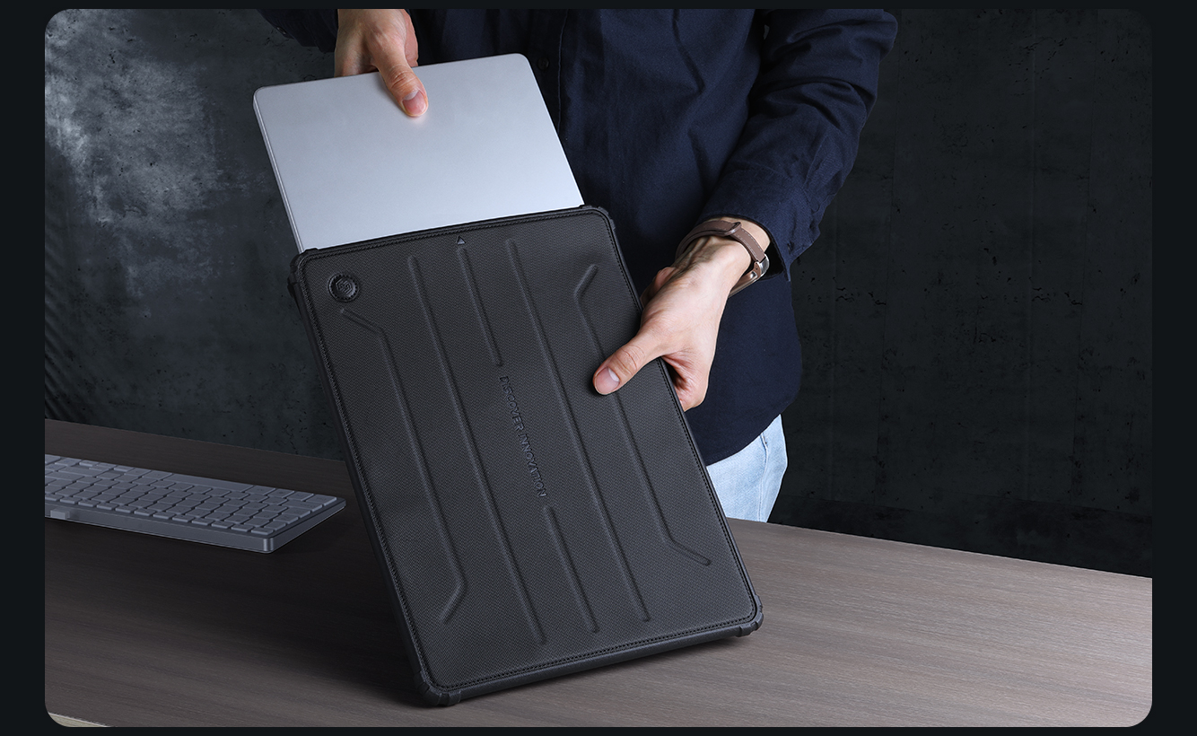 Nillkin For Macbook Pro 13 14 15 16 inch Bumper Frosted Laptop Sleeve Bag Business Fabric Laptop Bag for MacBook Air Pro
