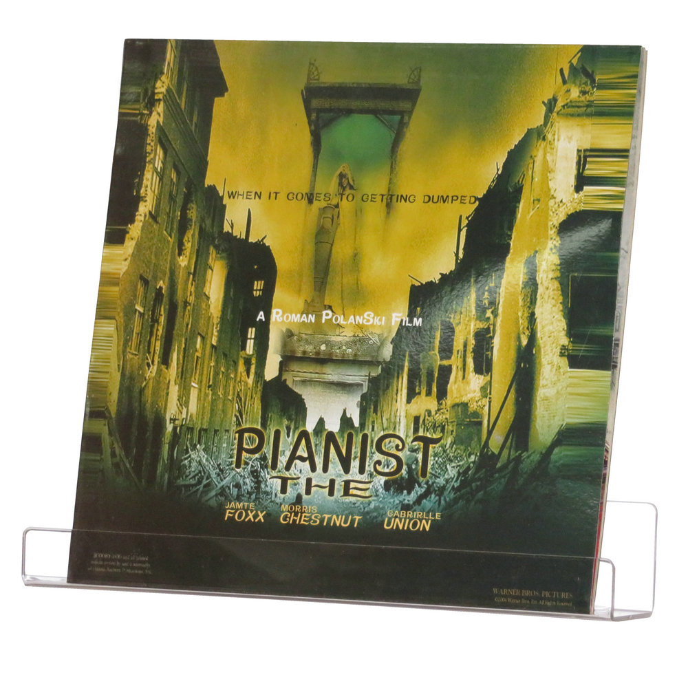 Porte-Album en acrylique, support mural en vinyle transparent pour CD, étagère d&#39;exposition, salon, bureau, école