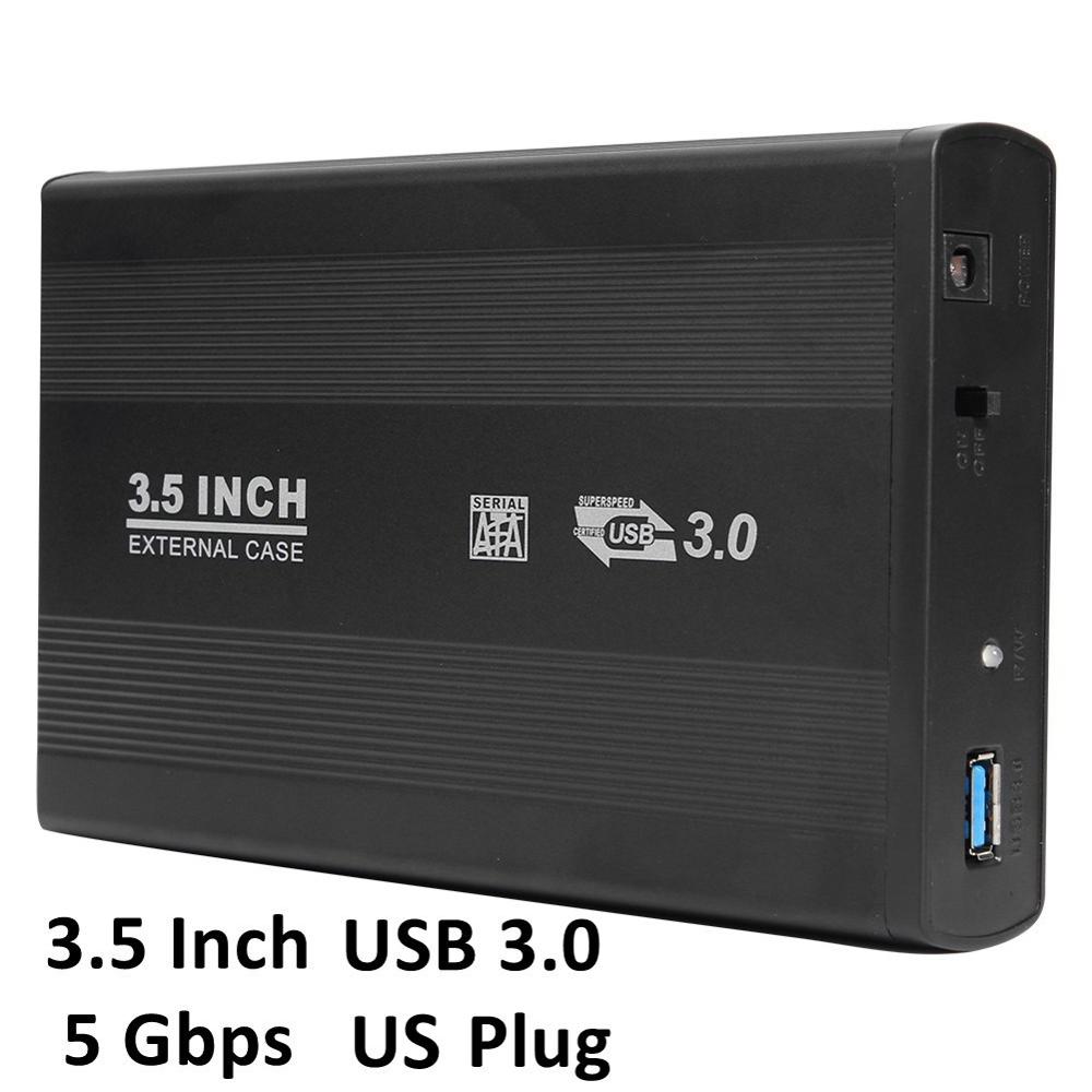 5 gbps usb 3.0 hdd etui ssd harddisk kabinet til 3.5 tommer sata seriel port mekanisk harddisk og solid state drev: Skriv en