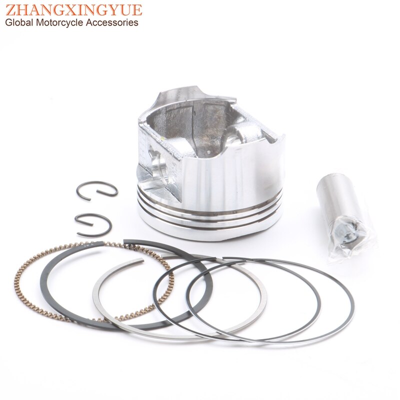 125cc Piston & piston ring for HONDA LEAD125 PCX125 CLICK125i NSS125 FORZA125 13101-KWN-902 13011-KWN-900 52.4mm 13mm