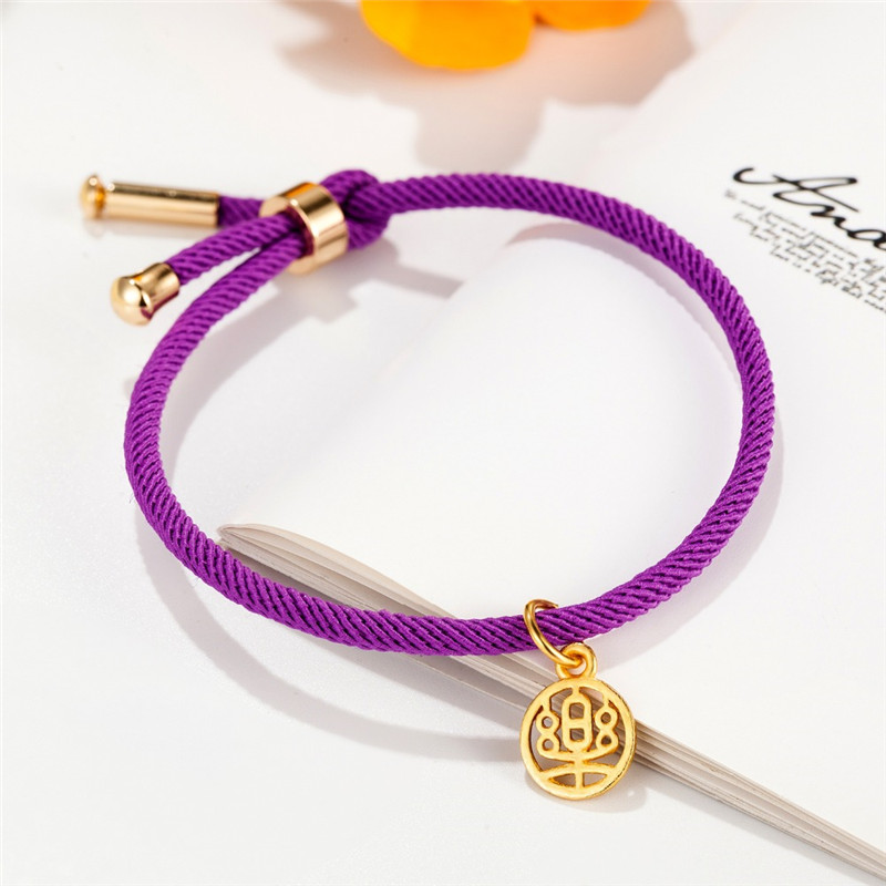 MKENDN-Pulseras de cuerda de Milano minimalistas para hombre y mujer, pulsera de hilo rojo ajustable hecha a mano, de joyería para boda