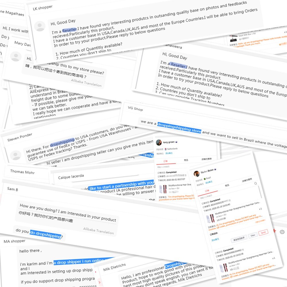 Hair Dryer 1400w 110V/220V Hairdryer Hair Blow Dryer Fast Straight Air Styler 3 Heat setting 2 speed & one Setting