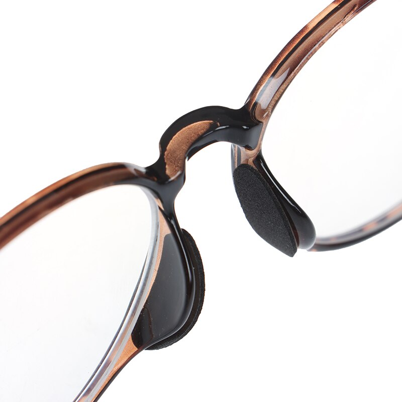 Coussinets de nez en mousse souple unisexe, 8 paires, antidérapants, auto-adhésifs pour lunettes