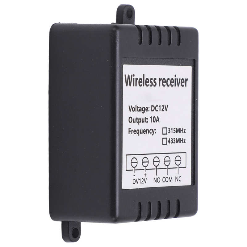 12V Single Channel Wireless Receiver Wireless Relay Remote Control Working Mode for Electronic Lock Remote Control