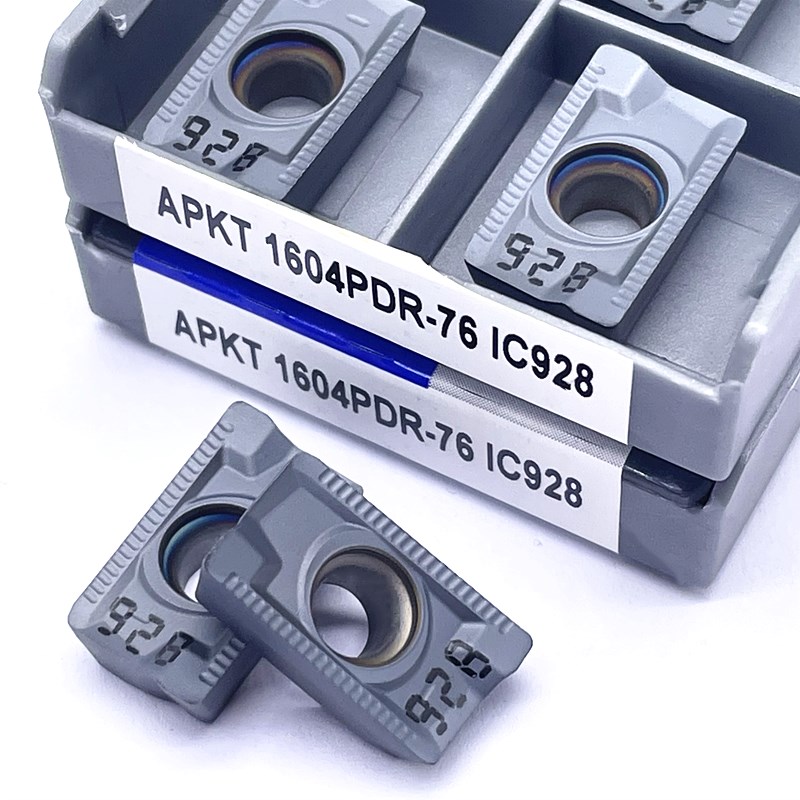 Apkt 1604 pdr 76 ic928 hartmetall-wendeschneidplatte fräs- und drehwerkzeug apkt 1604 schneidwerkzeug wendeschneidplatte cnc-drehwerkzeug