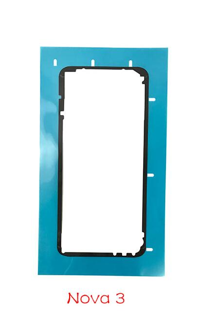 2 sztuk naklejki samoprzylepne powrót obudowa pokrywa baterii taśma klejąca do Huawei Honor 9 10 8X 30 20 20i Nova 3 6 P30 P40 P10 P20 Lite Pro: Nova 3