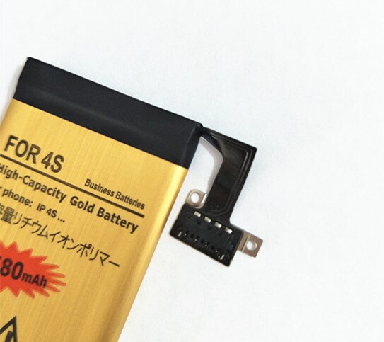 + Gereedschap! Goud Batterij Voor 4S Mobiele Telefoon Batterij Voor Apple Iphone 4 4s Smart Phone Batterij Goede