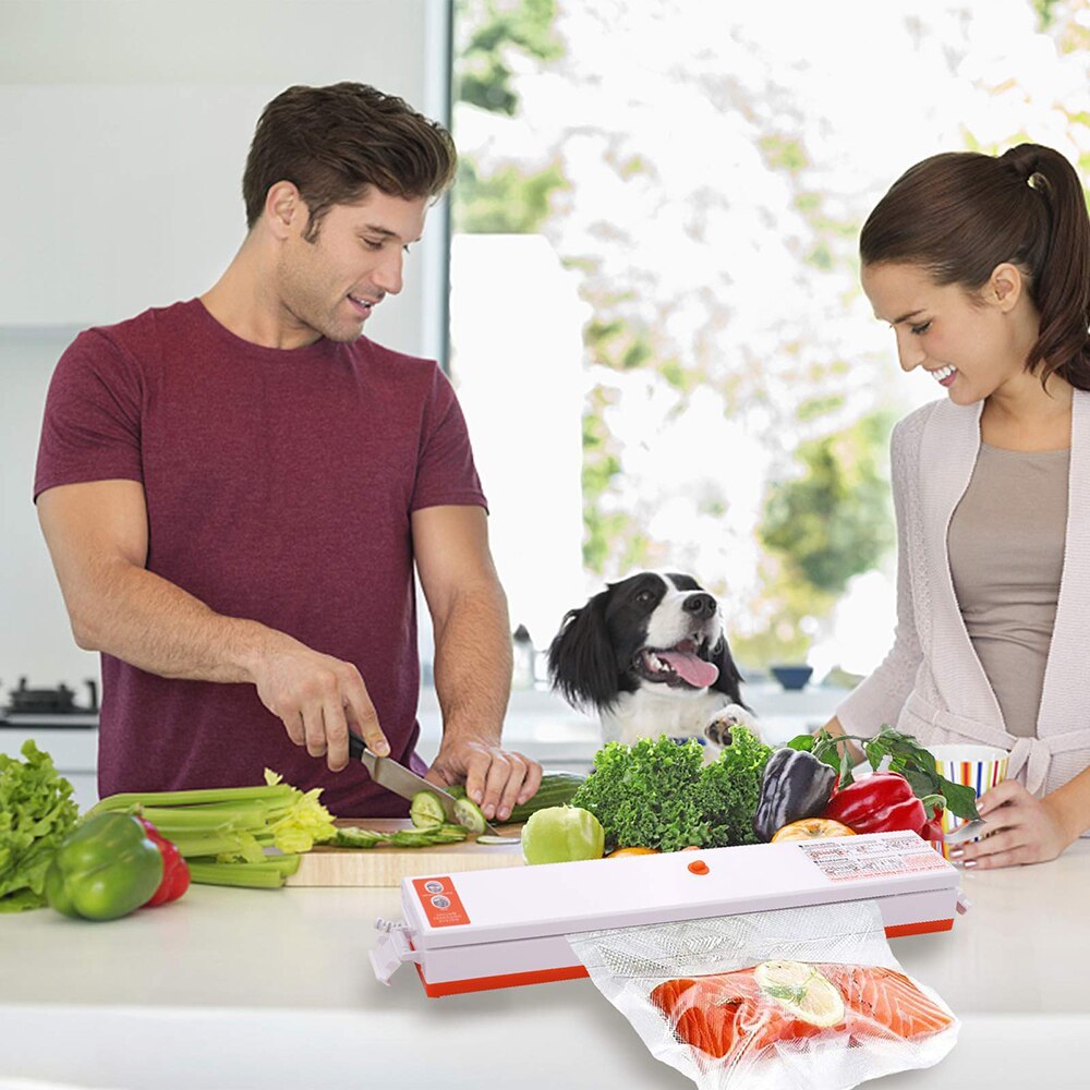 Kitchen Machine Film Sealer Vacuum Packer For Dry Pumping Most Popular Products Preservation Food Lock Fresh Film Vacuum Sealer